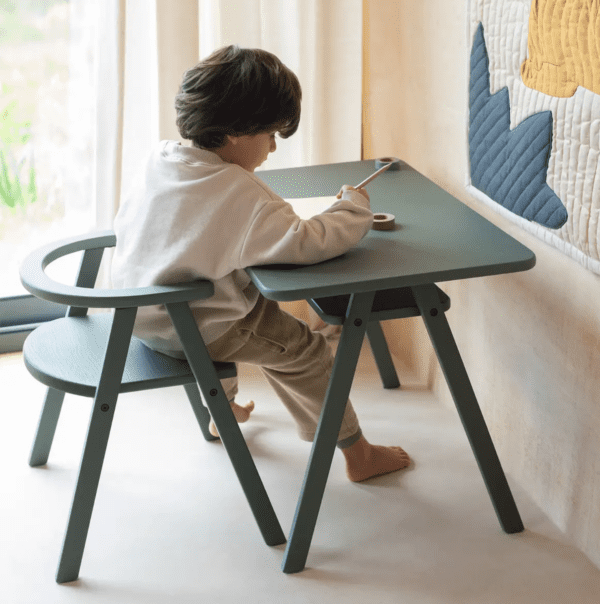 NOBODINOZ - BUREAU POUR ENFANT VERT FONCÉ – Image 2